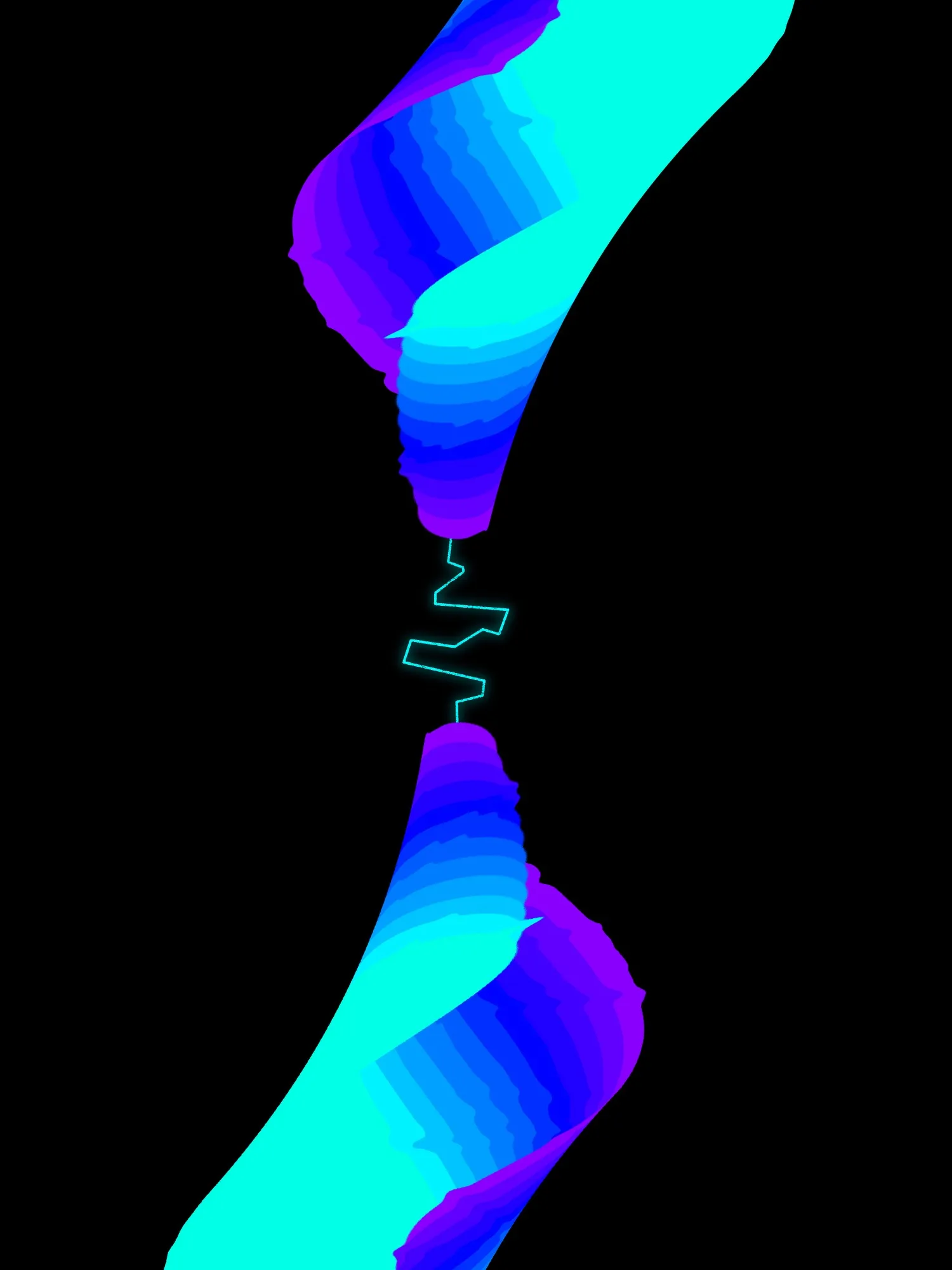 Untitled #11, 2023. Digital art made with Procreate.