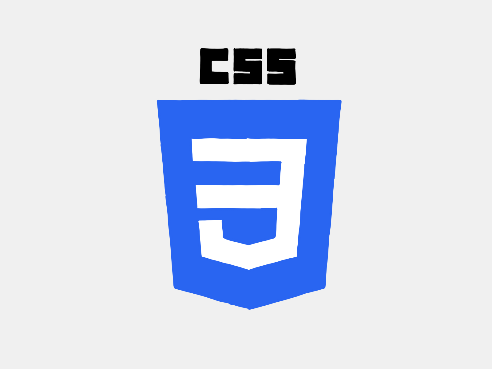 An illustration of the CSS3 logo.