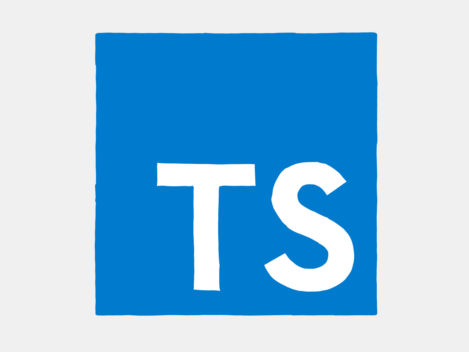 An illustration of the TypeScript logo.