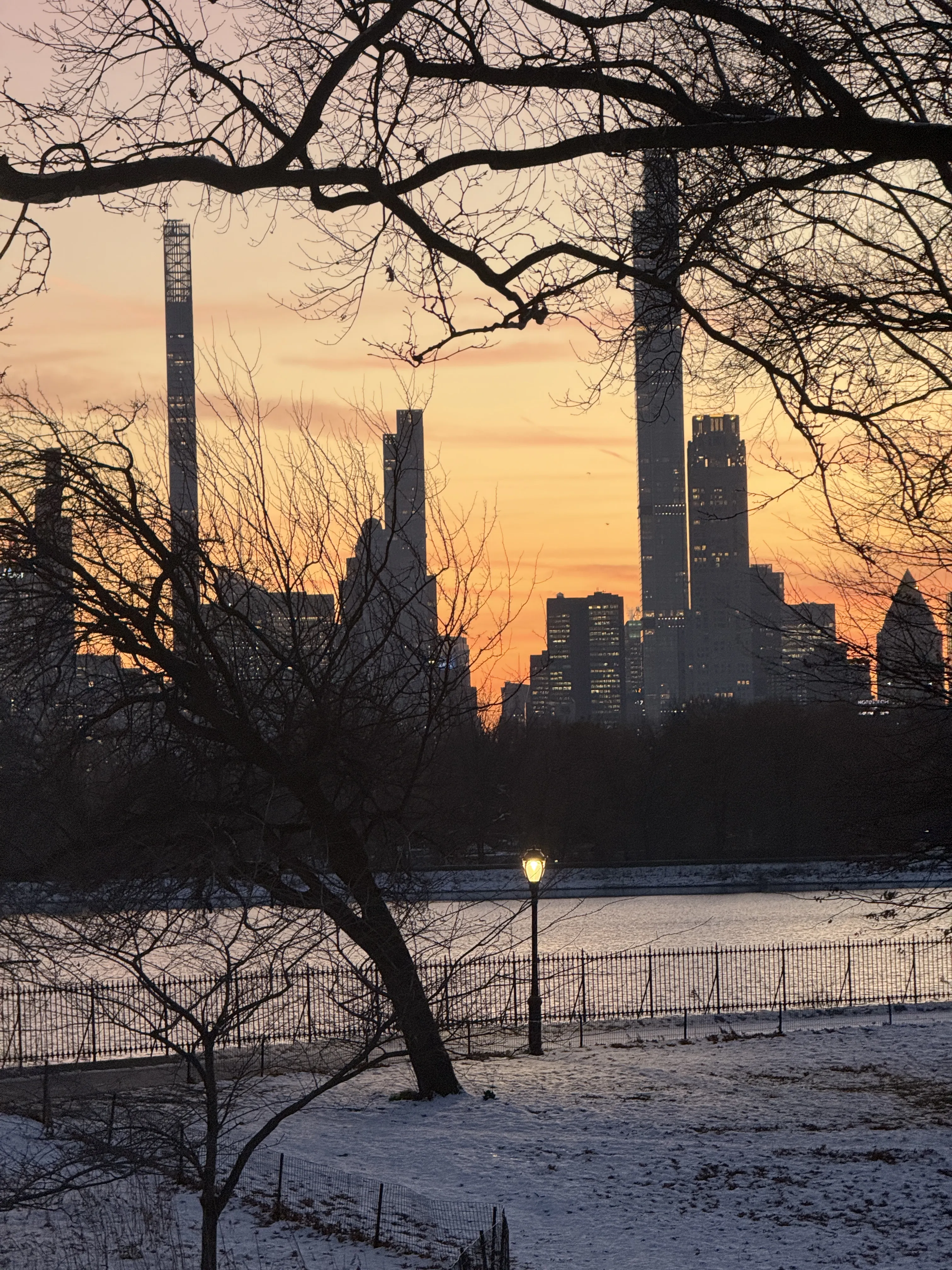 First winter in New York City